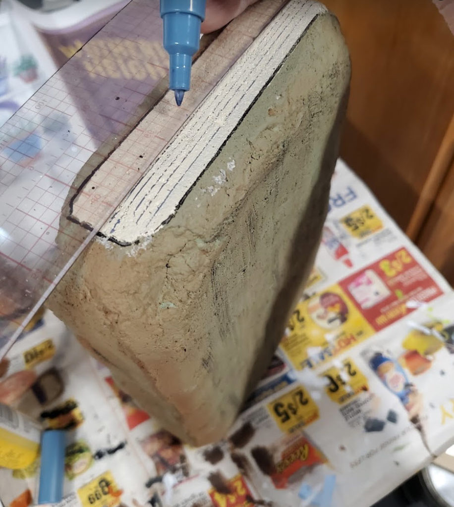 how to make brick books